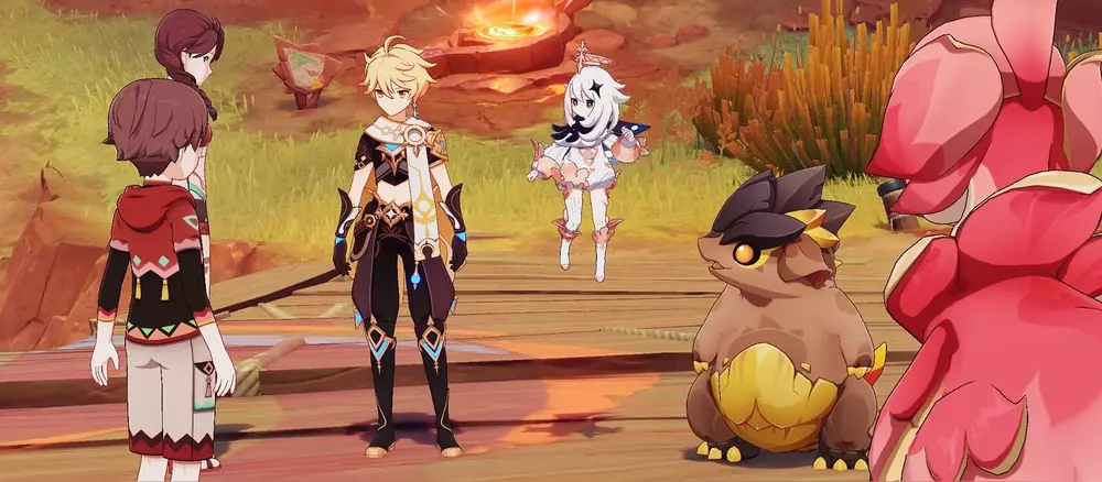 От одного дела к другому в Genshin Impact: как начать и пройти лётные гонки