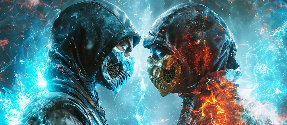 «FINISH HIM» — показана официальная диорама с фаталити Скорпиона и побежденным Саб-Зиро из Mortal Kombat