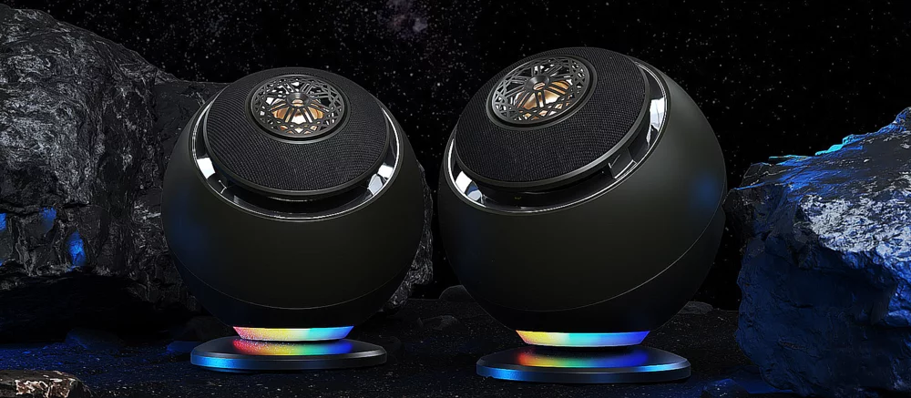 Представлены колонки Creative Pebble Nova с RGB-подсветкой и премиум-звуком