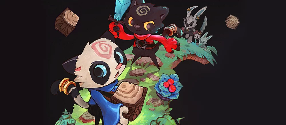 Превью ламповой инди-новинки Wild Woods. Рогалик про пушистых котиков