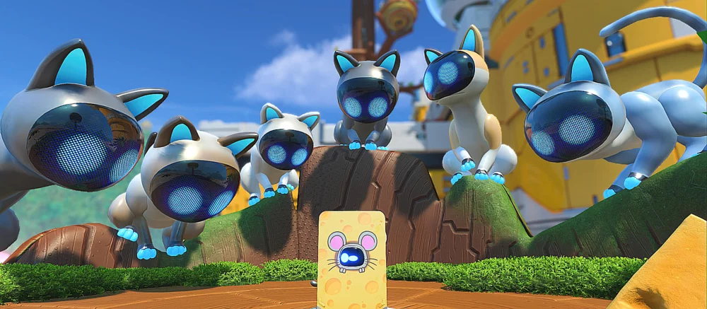 Astro Bot получит праздничное обновление с новым уровнем и уникальными ботами