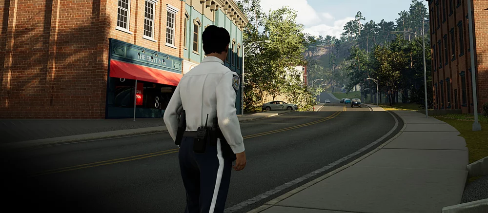 Вышел новый трейлер симулятора полицейского с открытым миром и управляемым транспортом