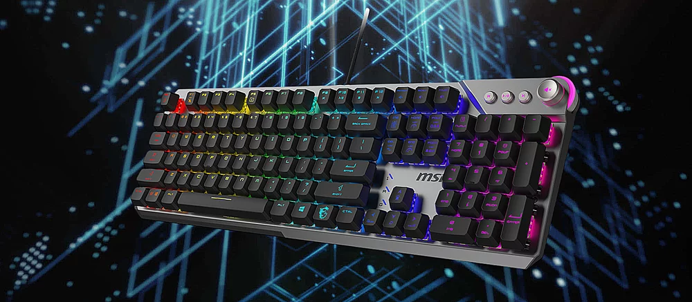 MSI представила тихую механическую клавиатуру Strike 600