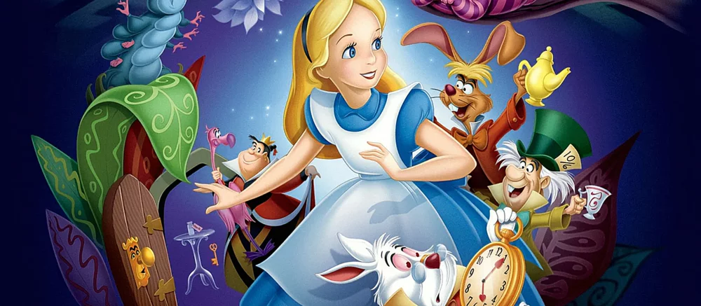 Показан постер японского аниме по «Алисе в стране чудес»