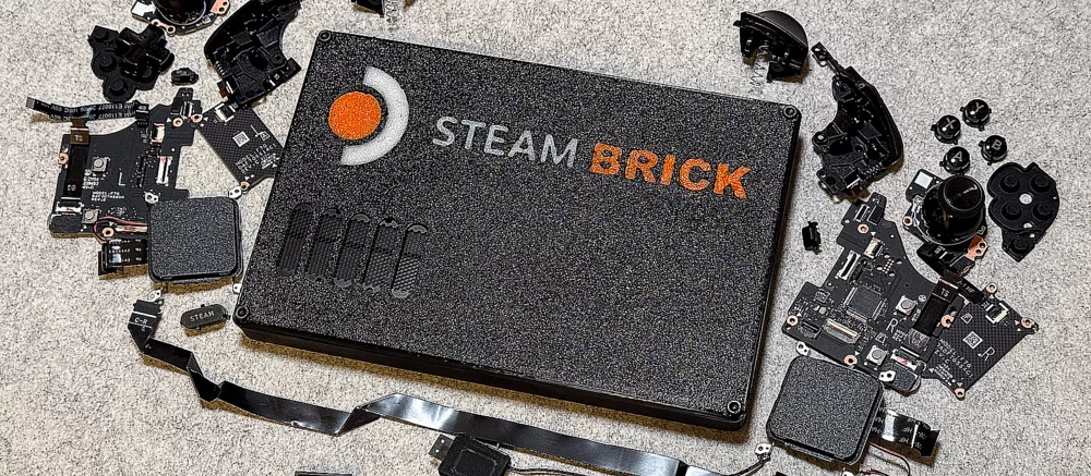 Представлена Steam Brick — уникальная версия консоли Valve без экрана и контроллеров