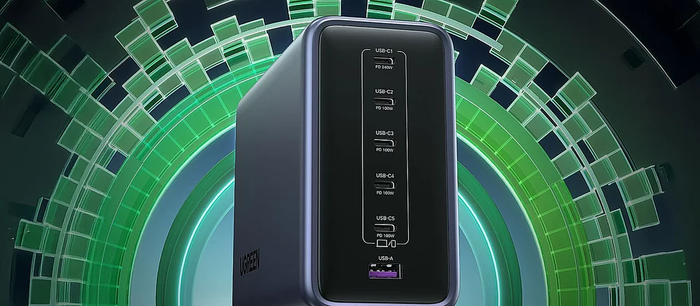 Представлено мощное зарядное устройство с поддержкой до пяти устройств одновременно