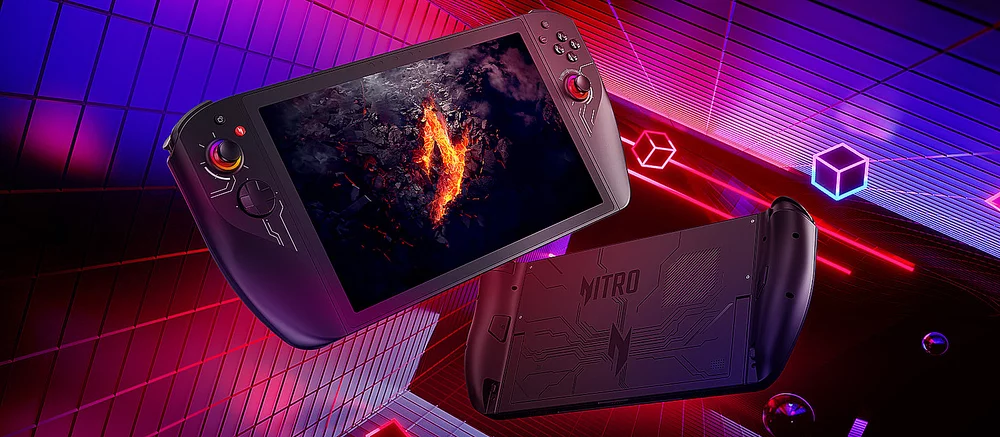 Представлены новые портативные консоли Acer Nitro Blaze 8 и 11