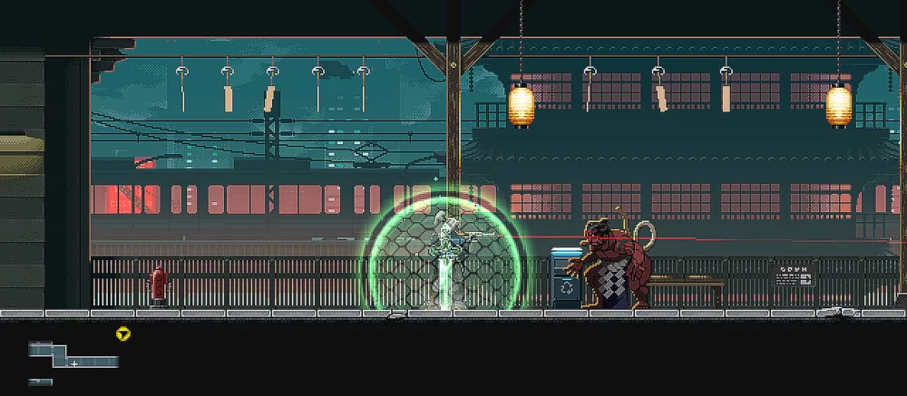 В Steam вышла метроидвания про охотника на демонов в мире киберпанка