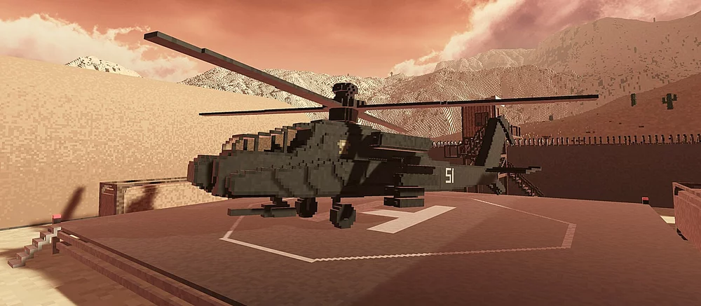 100% рейтинга в Steam: на PC вышел воксельный шутер с полной разрушаемостью и управляемым транспортом