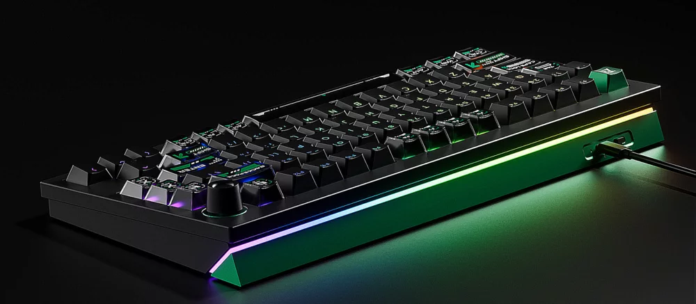 Keychron анонсировала компактную игровую клавиатуру с магнитными свитчами и RGB-подсветкой