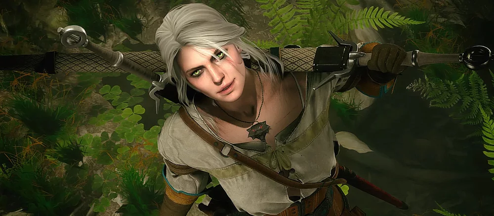 Модель показала косплей Цири из The Witcher 3 в бане и впечатлила CD Projekt RED