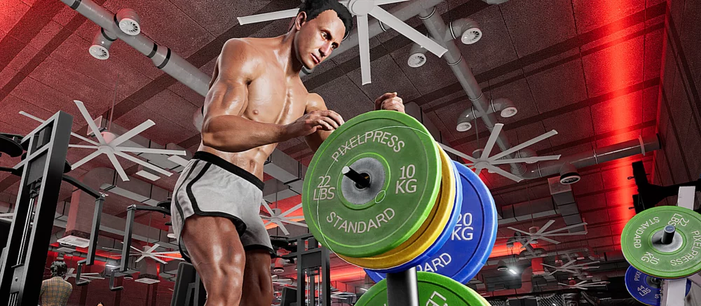 Стать боссом качалки: в Steam выйдет симулятор бодибилдера с кооперативом и возможностью делать селфи