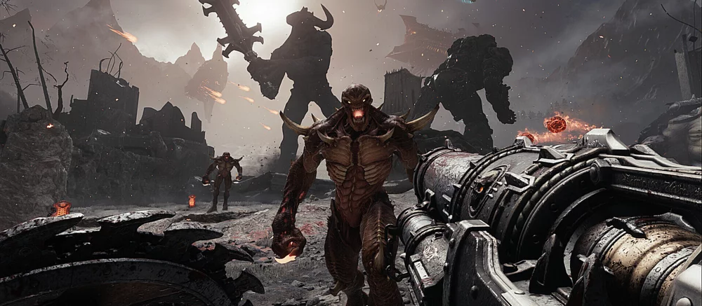 В классические части Doom добавили оружие и геймплей из Doom: The Dark Ages