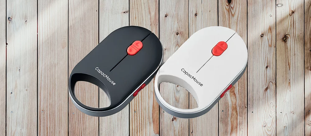 Японцы представили мини-мышь, которая помещается в кармане