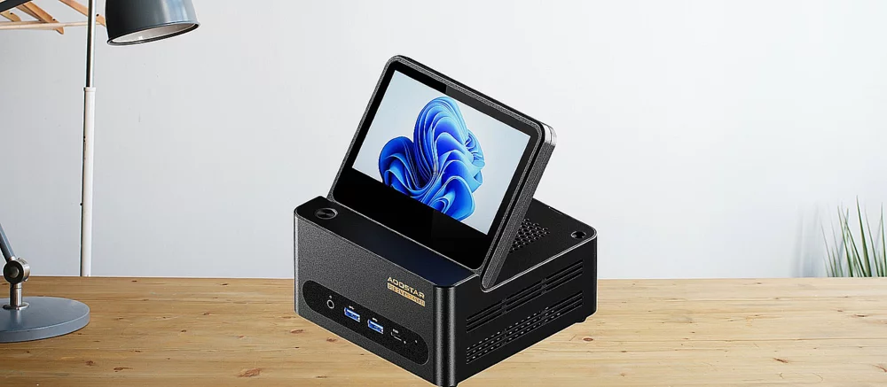 Анонсирован мини-PC с откидным экраном и процессором Ryzen AI 9 HX 370