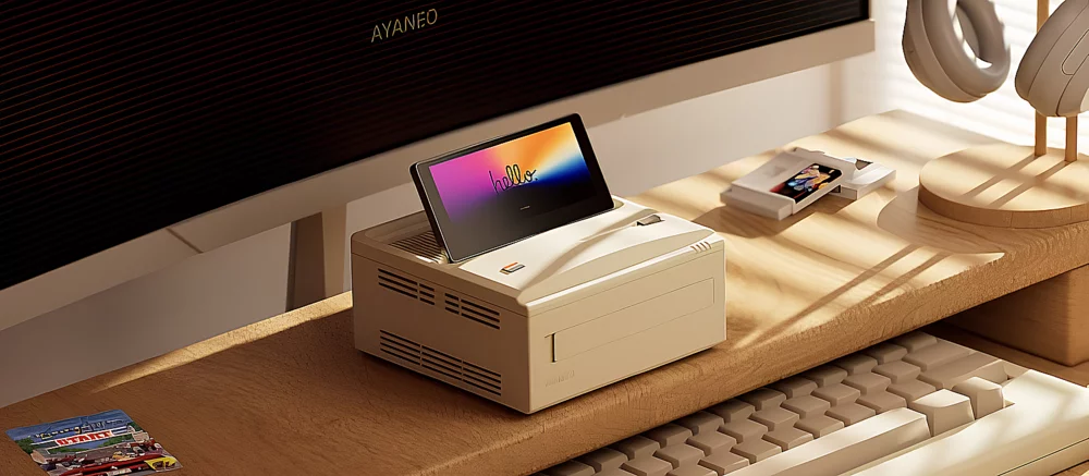 AYANEO совместила 80-е с ИИ в одном мини-PC