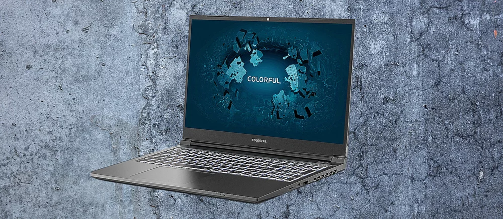 Компания Colorful представила бюджетный игровой ноутбук