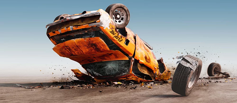 Появился геймплей гонки с разрушаемыми автомобилями Wreckfest 2