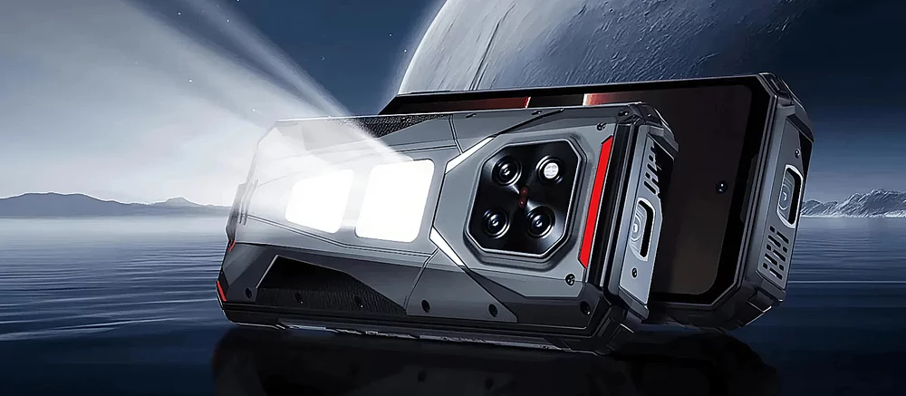 Представлен защищённый смартфон со встроенным проектором и аккумулятором, заряда которого хватит на неделю