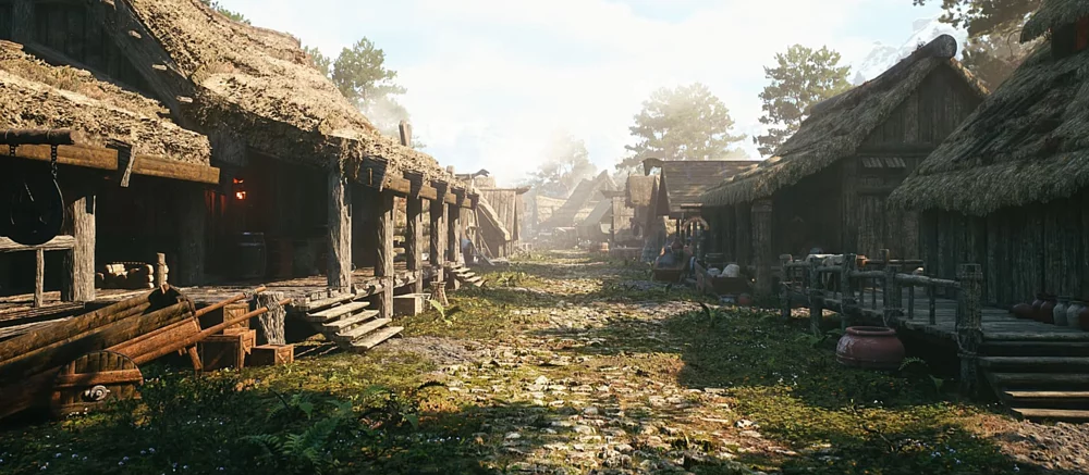 Ривервуд из Skyrim показали с современной графикой. Так он может выглядеть в ремейке