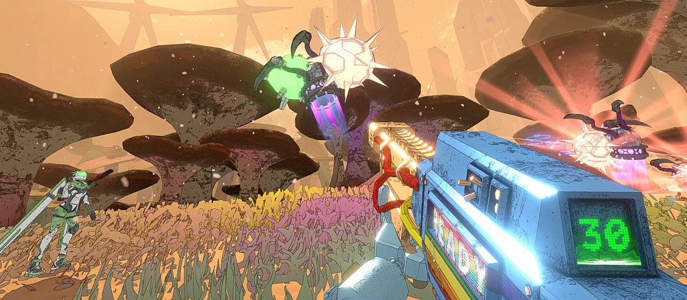 Devolver Digital показала трейлер нового шутера в духе Borderlands. В Steam игру уже можно опробовать бесплатно