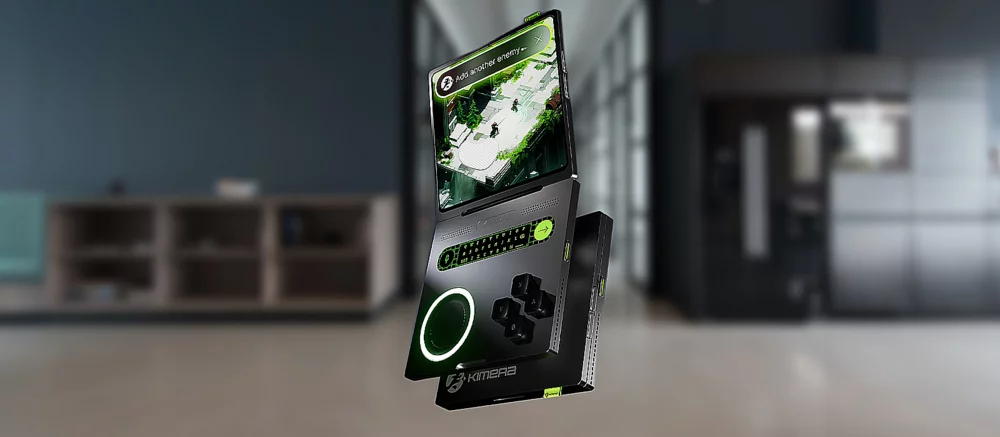 Представлен гаджет-гибрид Kimera — не смартфон и не ноутбук