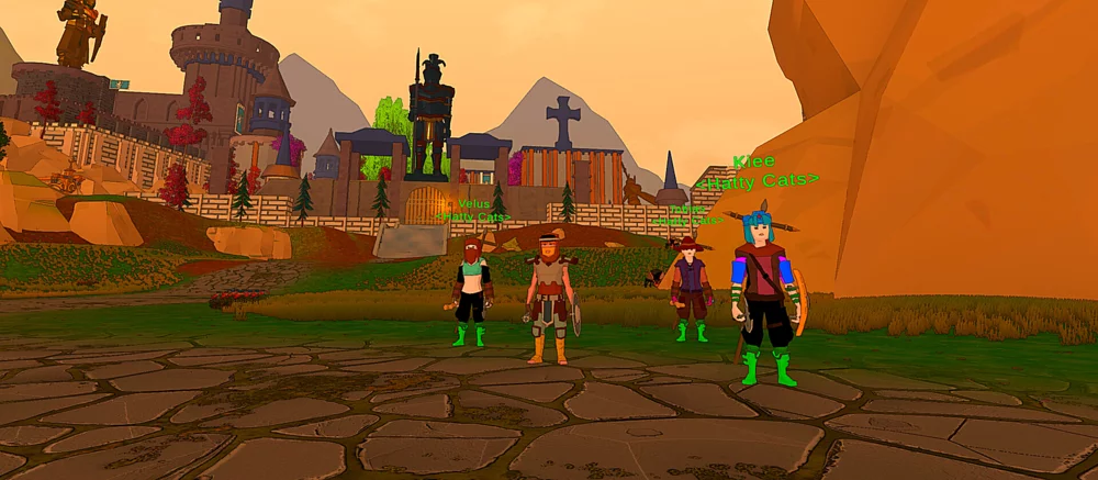 В Steam вышла «одиночная MMORPG» с огромным миром, рейдами и фейковыми игроками