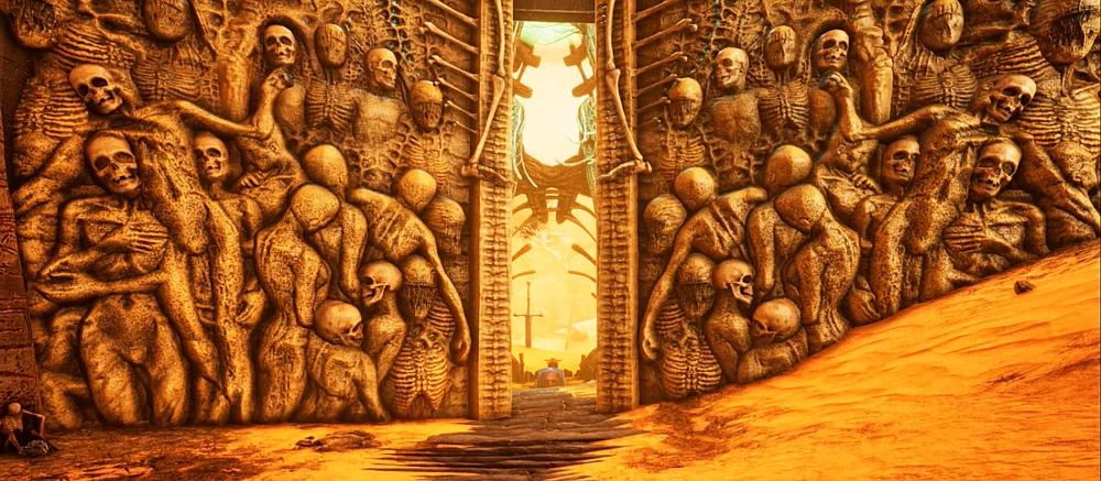 Вышел трейлер нового хоррора, который выглядит, как смесь творчества Гигера, Бексиньского и Лавкрафта