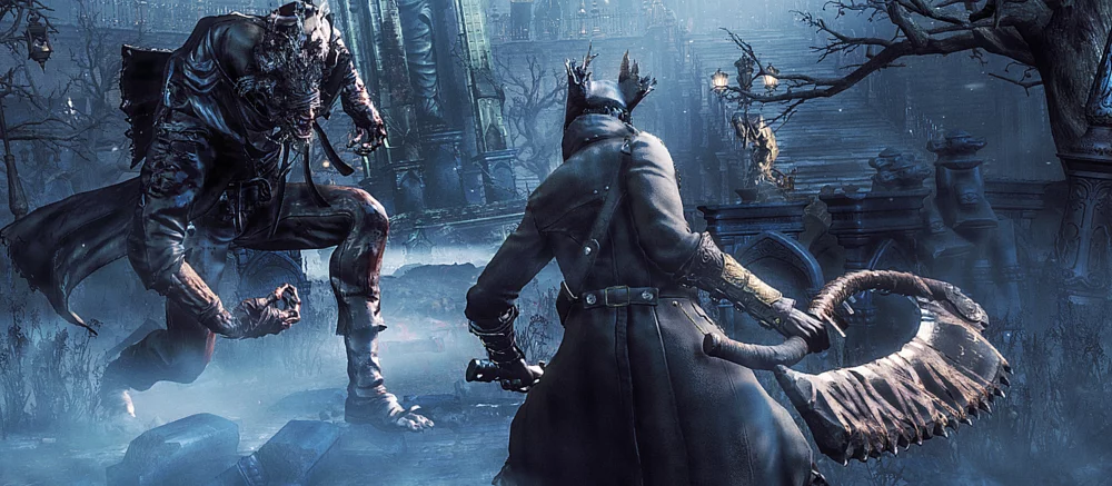 Японская студия показала окровавленную фигурку Охотника из Bloodborne с трансформируемым оружием