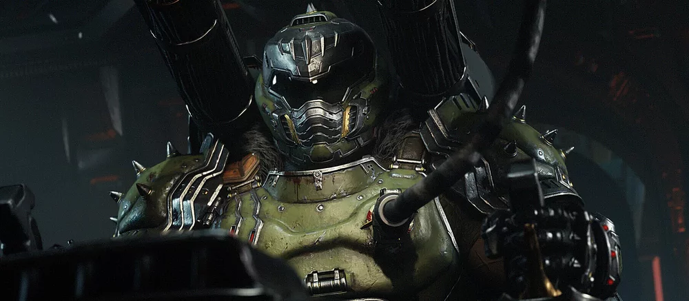 Адская машина: Bethesda показала уникальный байк Harley Davidson в стиле Doom: The Dark Ages