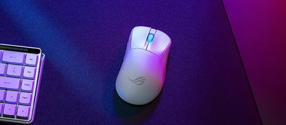 ASUS представила мышь ROG Harpe II Ace: 48 граммов, сенсор 42 000 DPI и оптика на 100 млн кликов