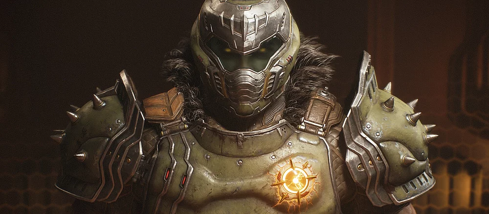 Девушка показала косплей на Палача Рока из Doom: The Dark Ages