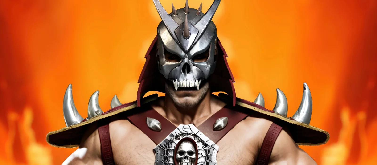 Классический Шао Кан из культовой Mortal Kombat 3 1995 года показал себя в шлеме из нового фильма