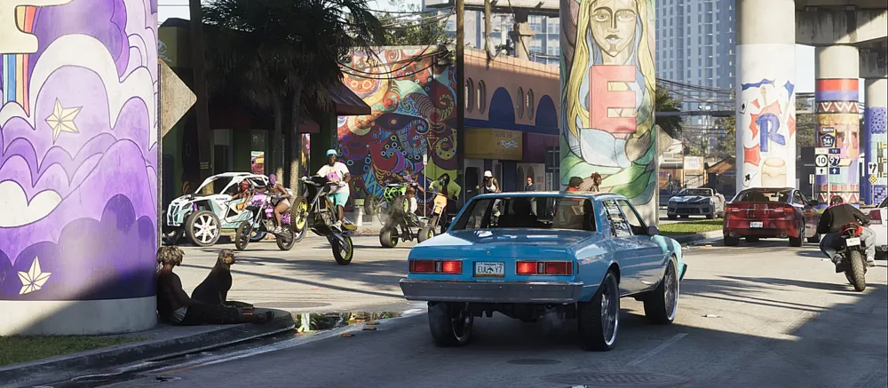 На новых скриншотах GTA 6 показали открытый мир