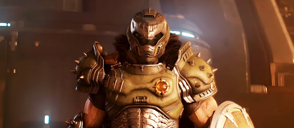 Компьютер из ада — NVIDIA показала крутой PC в стиле Doom: The Dark Ages с вращающимися лезвиями и RTX 5090