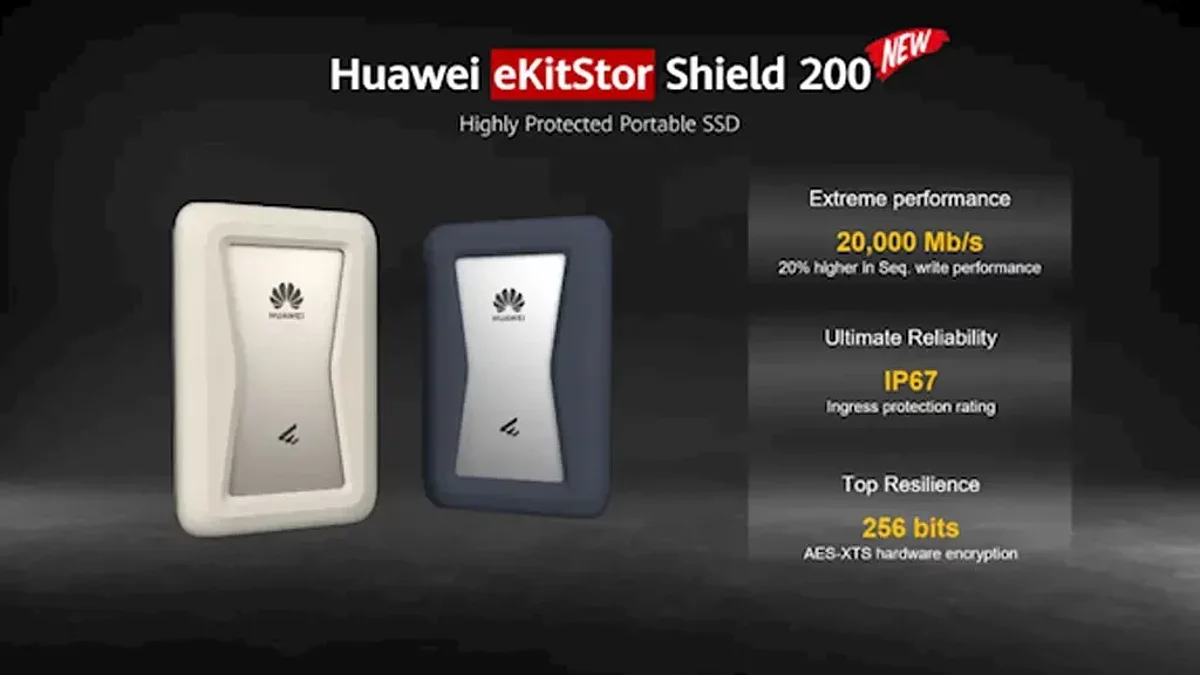 Huawei introduced a safe SSD for extreme conditions Huawei introduced a safe SSD for extreme conditions