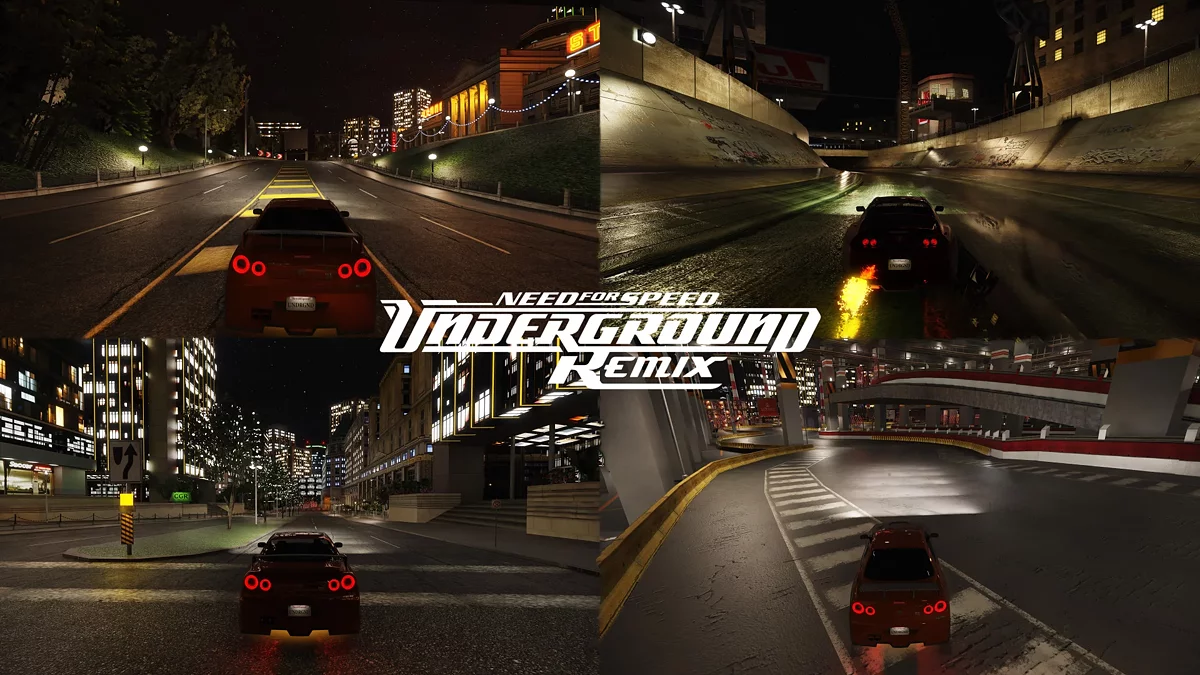 A new version of Remaster NFS: Underground with Impertered Graphics was published on the PC A new version of Remaster NFS: Underground with Impertered Graphics was published on the PC