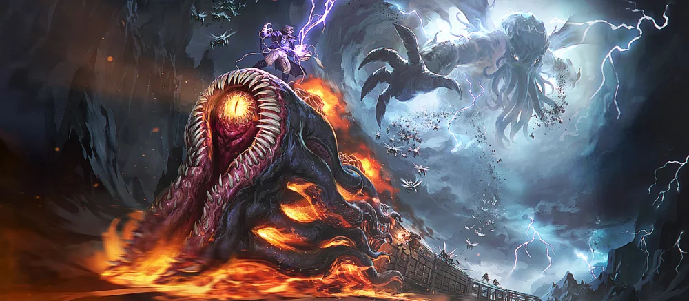 В Steam вышел новый выживастик в разрушенном мире ужасов Лавкрафта с прокачкой темных искусств