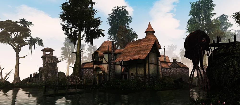 Ввандерфелл с необычного ракурса: культовую TES 3: Morrowind превратили в изометрию