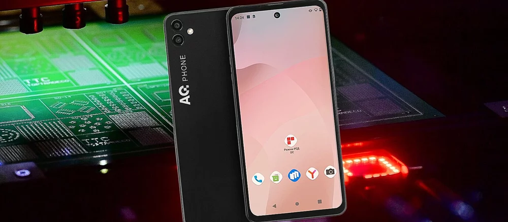 Выпущен полностью отечественный смартфон с отечественной ОС