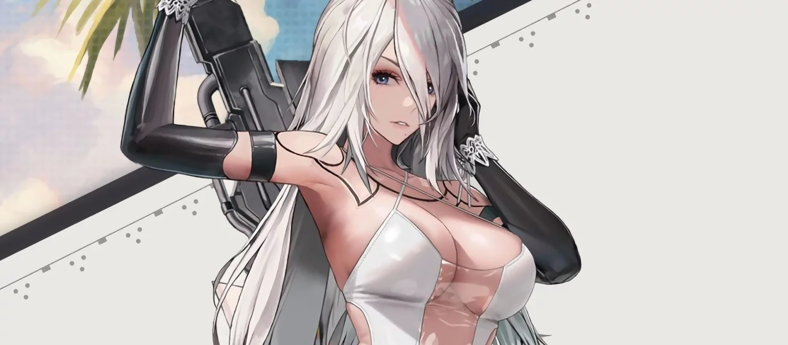 2B и A2 из NieR: Automata показали в купальниках. Разработчики NIKKE продемонстрировали новые скины