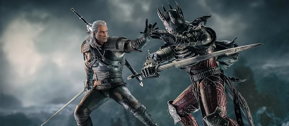 Анонсирована премиальная статуэтка с Геральтом и Эредином из The Witcher 3 — фото и видео