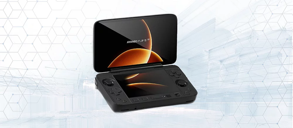 Ayaneo анонсировала Flip 1S DS — портативный PC с двумя экранами для игр и не только