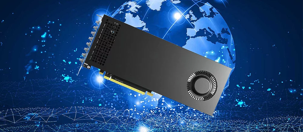 Matrox выпускает двухчиповую карту для восьми дисплеев