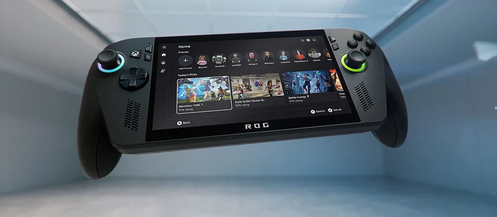 Microsoft анонсировала портативные консоли ROG Xbox Ally и ROG Xbox Ally X