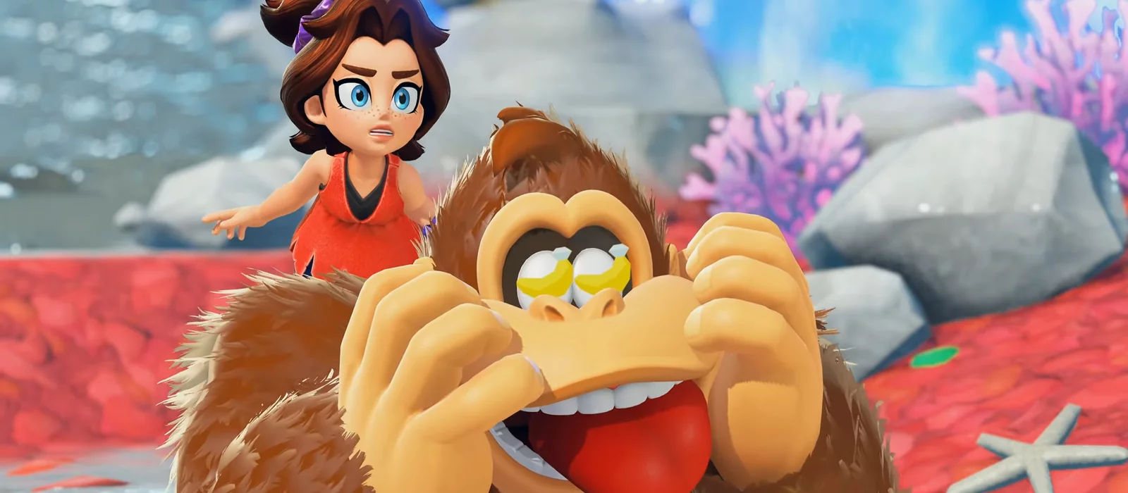 Nintendo показала много геймплея Donkey Kong Bananza. В игре будет почти полная разрушаемость и кооператив