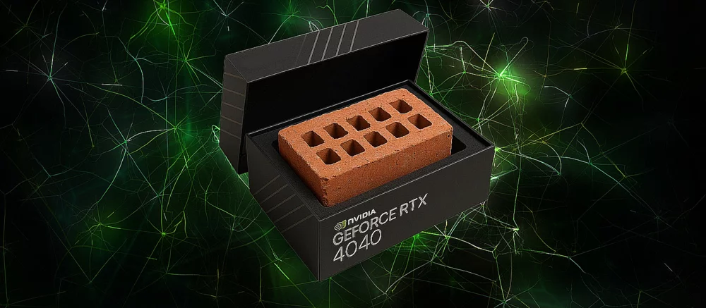 NVIDIA ненадолго «выставила на продажу» обыкновенный кирпич