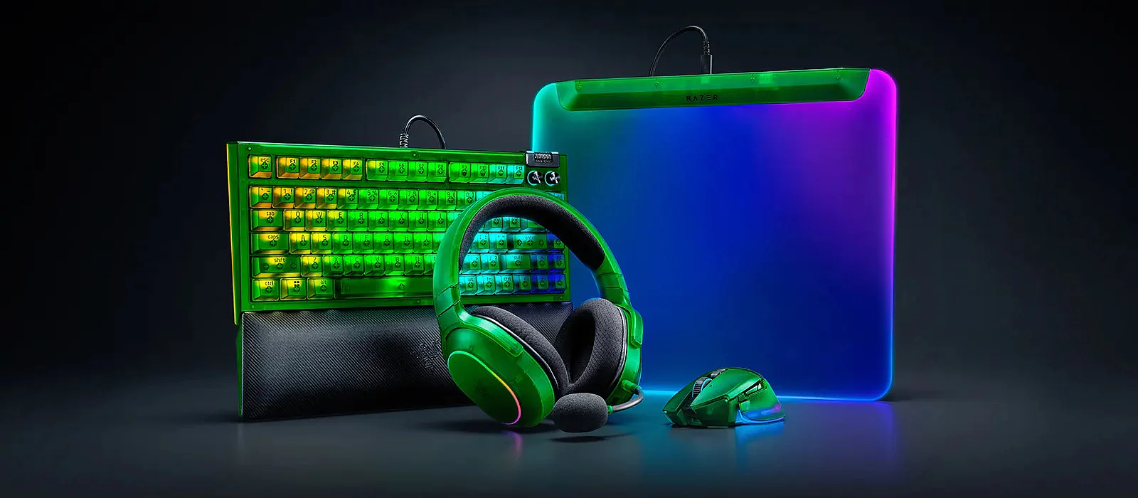 Razer выпустила коллекцию Phantom Green, куда вошла периферия в полупрозрачных корпусах