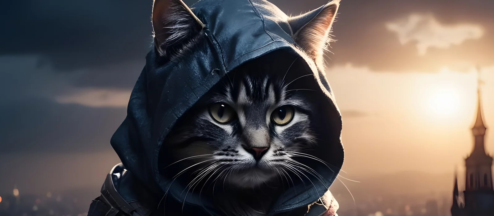 Сценарист Stray и актер Дэйв Батиста внезапно анонсировали новую игру про кота-убийцу в духе Assassin's Creed