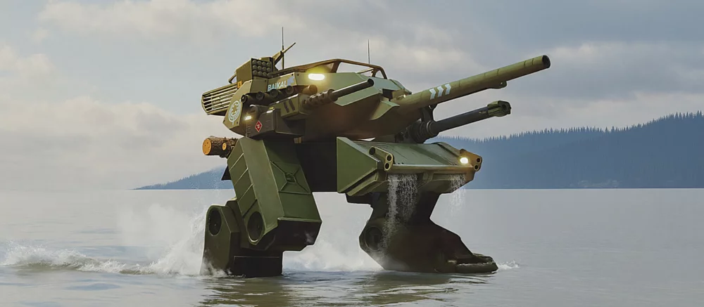 В Mech vs Aliens стартовало обновление «Байкал» с новым роботом